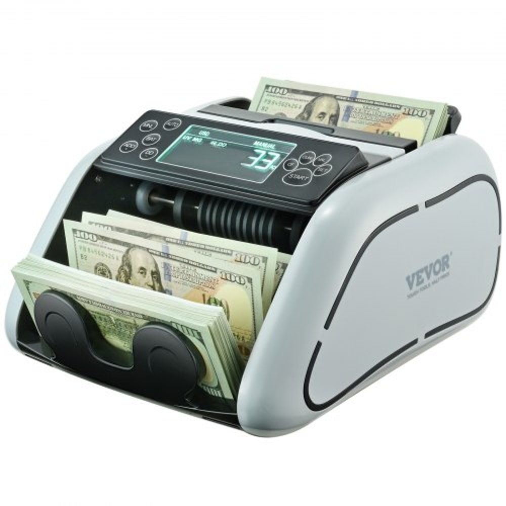 Smart Money Counter Machine With Counterfeit Detection Cash Counter For Small Business 8