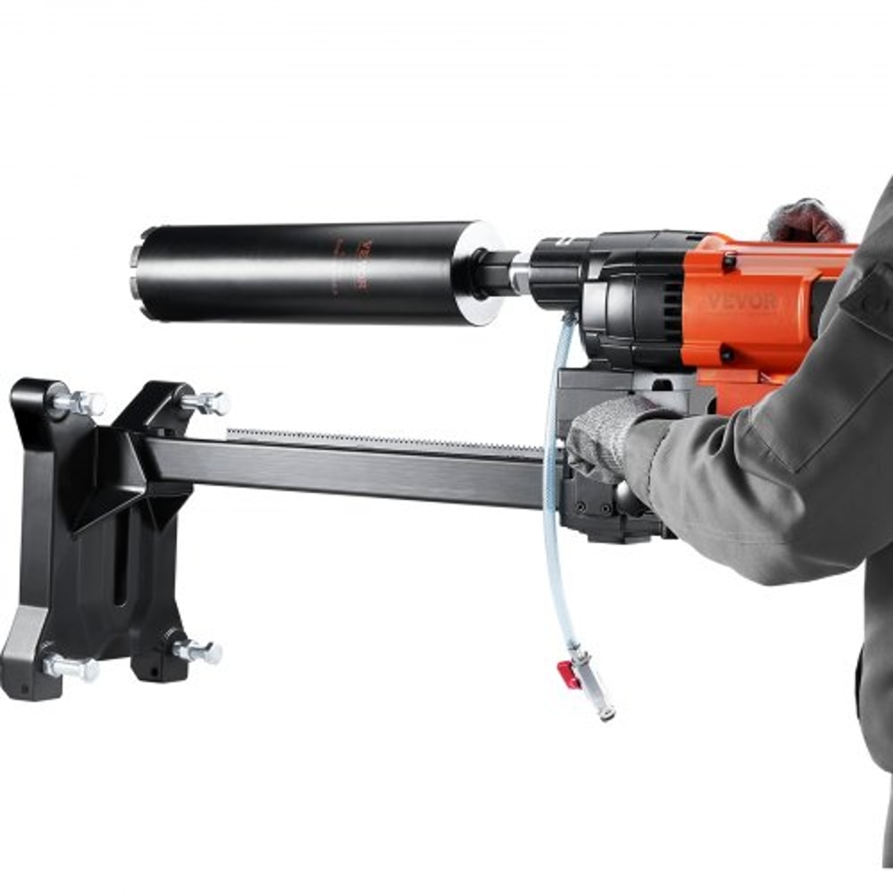 10Inch Diamond Core Drill Machine With Stand 2500W Wet Concrete Drilling Rig 8