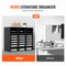 24Compartment Wood Literature Organizer With Adjustable Shelves For Office Classroom Mailroom Stor 1