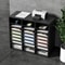 24Compartment Wood Literature Organizer With Adjustable Shelves For Office Classroom Mailroom Stor 5