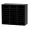 24Compartment Wood Literature Organizer With Adjustable Shelves For Office Classroom Mailroom Stor 6