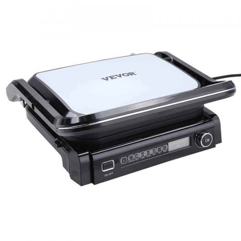 Commercial Stainless Steel Electric Griddle & Indoor Countertop Grill