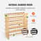48Bottle Stackable Bamboo Wine Rack Freestanding 6Tier Wine Storage Display Shelf 5