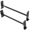 Heavy Duty Adjustable Van Roof Ladder Rack 500 Lbs Capacity Cross Bars 0