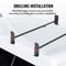 Heavy Duty Adjustable Van Roof Ladder Rack 500 Lbs Capacity Cross Bars 4