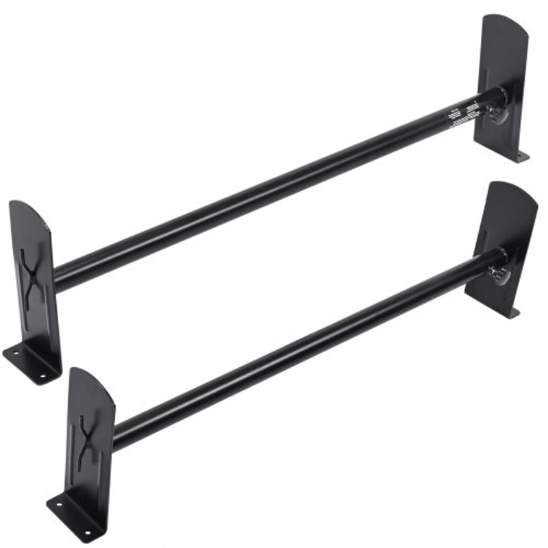 Heavy Duty Adjustable Van Roof Ladder Rack 500 Lbs Capacity Cross Bars 7