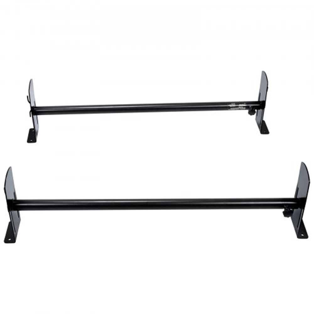 Heavy Duty Adjustable Van Roof Ladder Rack 500 Lbs Capacity Cross Bars 9