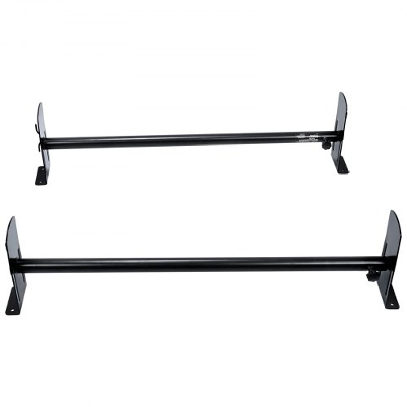 Heavy Duty Adjustable Van Roof Ladder Rack 500 Lbs Capacity Cross Bars 9
