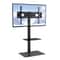 Premium Height Adjustable Floor TV Stand With Swivel Mount For TVs 0