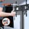 Premium Height Adjustable Floor TV Stand With Swivel Mount For TVs 4