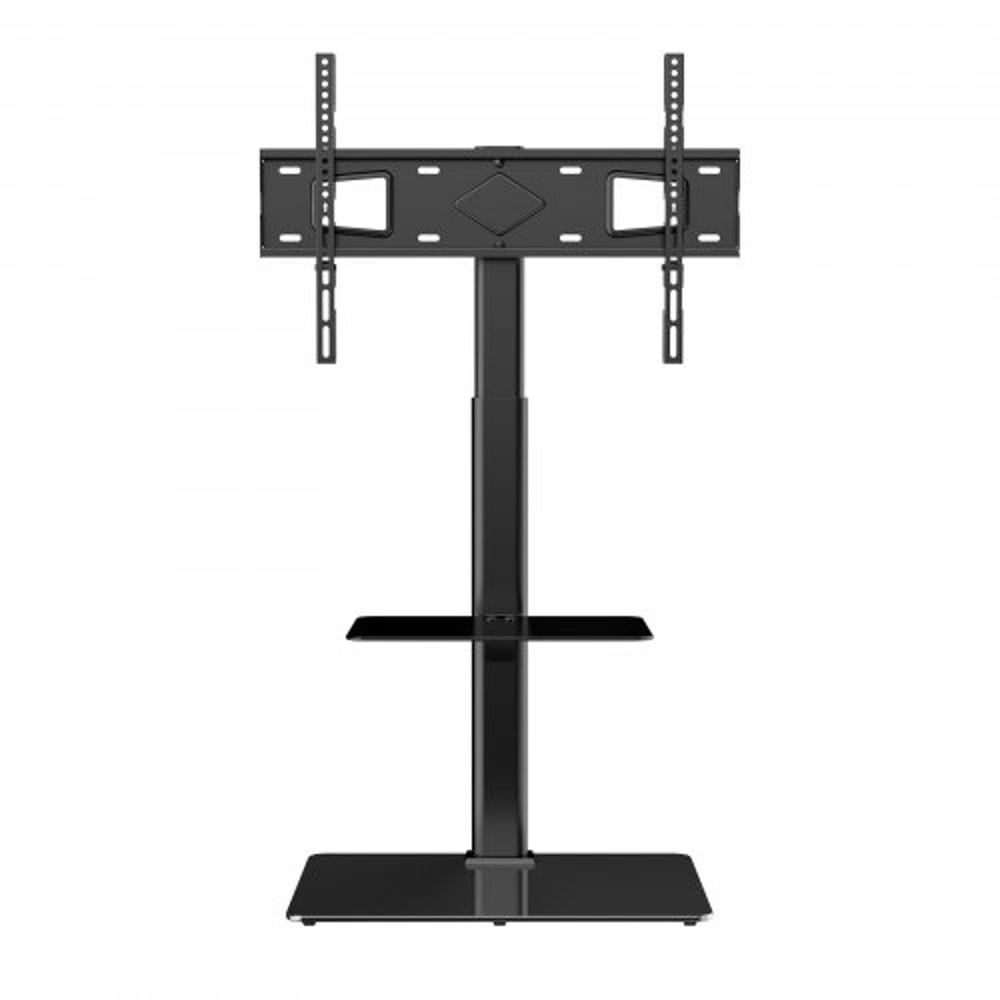 Premium Height Adjustable Floor TV Stand With Swivel Mount For TVs 8