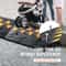 HeavyDuty Rubber Curb Ramp Set 2Pack 15Ton Driveway Wheelchair Threshold Ramp 5