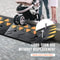 HeavyDuty Rubber Curb Ramp Set 2Pack 15Ton Driveway Wheelchair Threshold Ramp 5