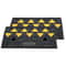 HeavyDuty Rubber Curb Ramp Set 2Pack 15Ton Driveway Wheelchair Threshold Ramp 7
