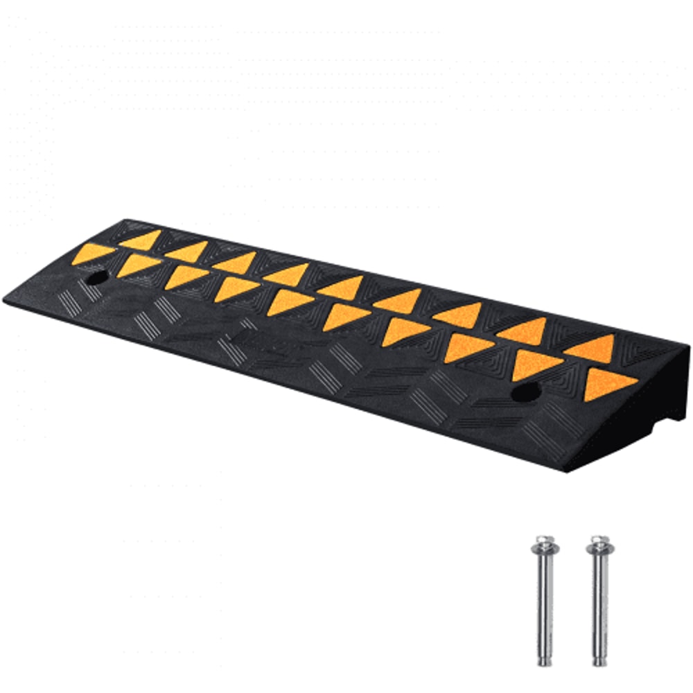 Heavy Duty Rubber Curb Ramp 15T Driveway Wheelchair Accessible Ramp 0