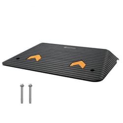 heavy duty rubber threshold ramp rise non-slip wheelchair door ramp