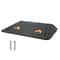 Heavy Duty Rubber Threshold Ramp Rise NonSlip Wheelchair Door Ramp 0
