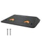 Heavy Duty Rubber Threshold Ramp Rise NonSlip Wheelchair Door Ramp 0