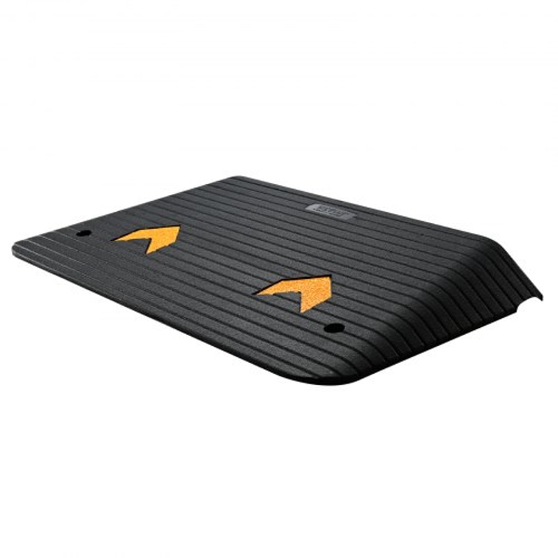 Heavy Duty Rubber Threshold Ramp Rise NonSlip Wheelchair Door Ramp 9