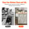 Rolling Kitchen Island Cart With Solid Wood Top Drop Leaf Storage Cabinet 3