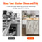 Rolling Kitchen Island Cart With Solid Wood Top Drop Leaf Storage Cabinet 3