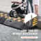 Heavy Duty Rubber Curb Ramp Set Rise Driveway Wheelchair Threshold Ramps 2Pack 1