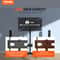 Height Adjustable Mobile TV Stand Rolling TV Cart For Screens 1