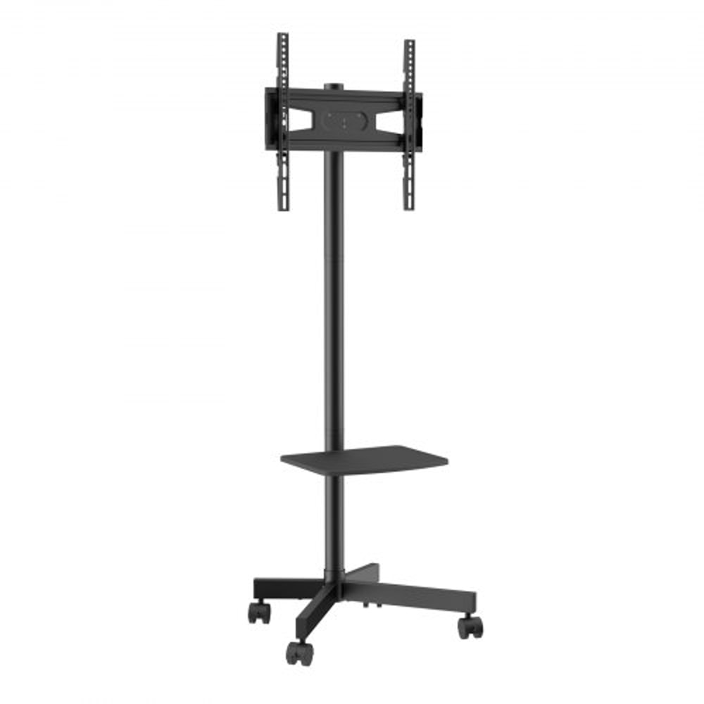 Height Adjustable Mobile TV Stand Rolling TV Cart For Screens 7