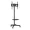 Height Adjustable Mobile TV Stand Rolling TV Cart For Screens 7