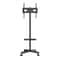 Height Adjustable Mobile TV Stand Rolling TV Cart For Screens 8