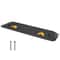 VEVOR HeavyDuty Rubber Threshold Ramp For Wheelchairs Scooters 1 Rise NonSlip Doorway Access Ramp 0