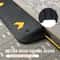VEVOR HeavyDuty Rubber Threshold Ramp For Wheelchairs Scooters 1 Rise NonSlip Doorway Access Ramp 4