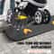 VEVOR HeavyDuty Rubber Threshold Ramp For Wheelchairs Scooters 1 Rise NonSlip Doorway Access Ramp 5