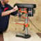 10Inch Benchtop Drill Press With 5Speed Control Cast Iron Frame Precision Laser Guide 6