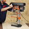 10Inch Benchtop Drill Press With 5Speed Control Cast Iron Frame Precision Laser Guide 6