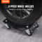 Heavy Duty Garage Wheel Dolly Set For Cars Trucks SUVs 1