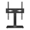 Universal Adjustable Floor TV Stand With Swivel Tempered Glass Base 8