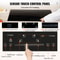 Built In Electric Ceramic Cooktop With 4 Burners Touch Controls 2