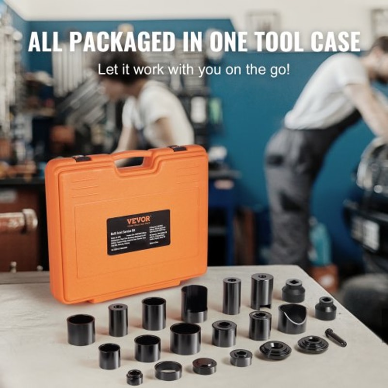 HeavyDuty Ball Joint Press Kit 23 Pcs Automotive Repair Tools For 2WD 4WD Cars 3