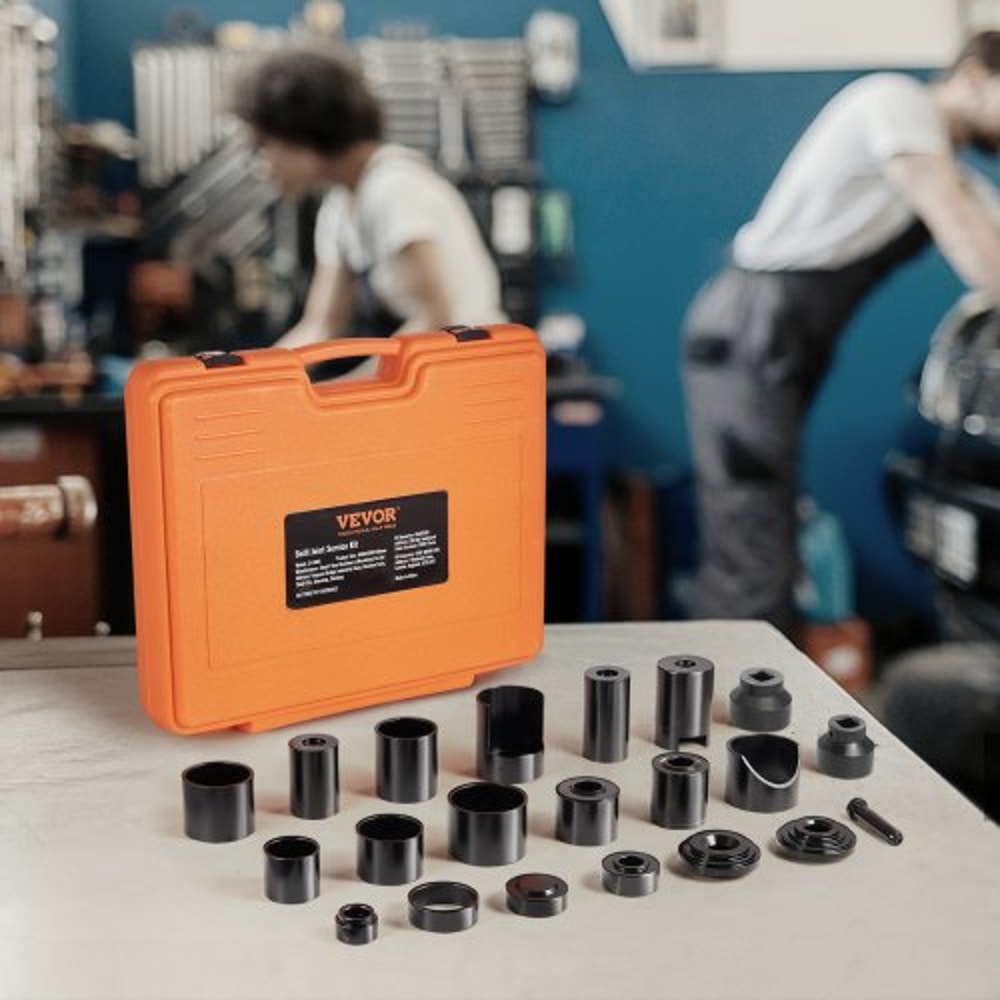 HeavyDuty Ball Joint Press Kit 23 Pcs Automotive Repair Tools For 2WD 4WD Cars 6
