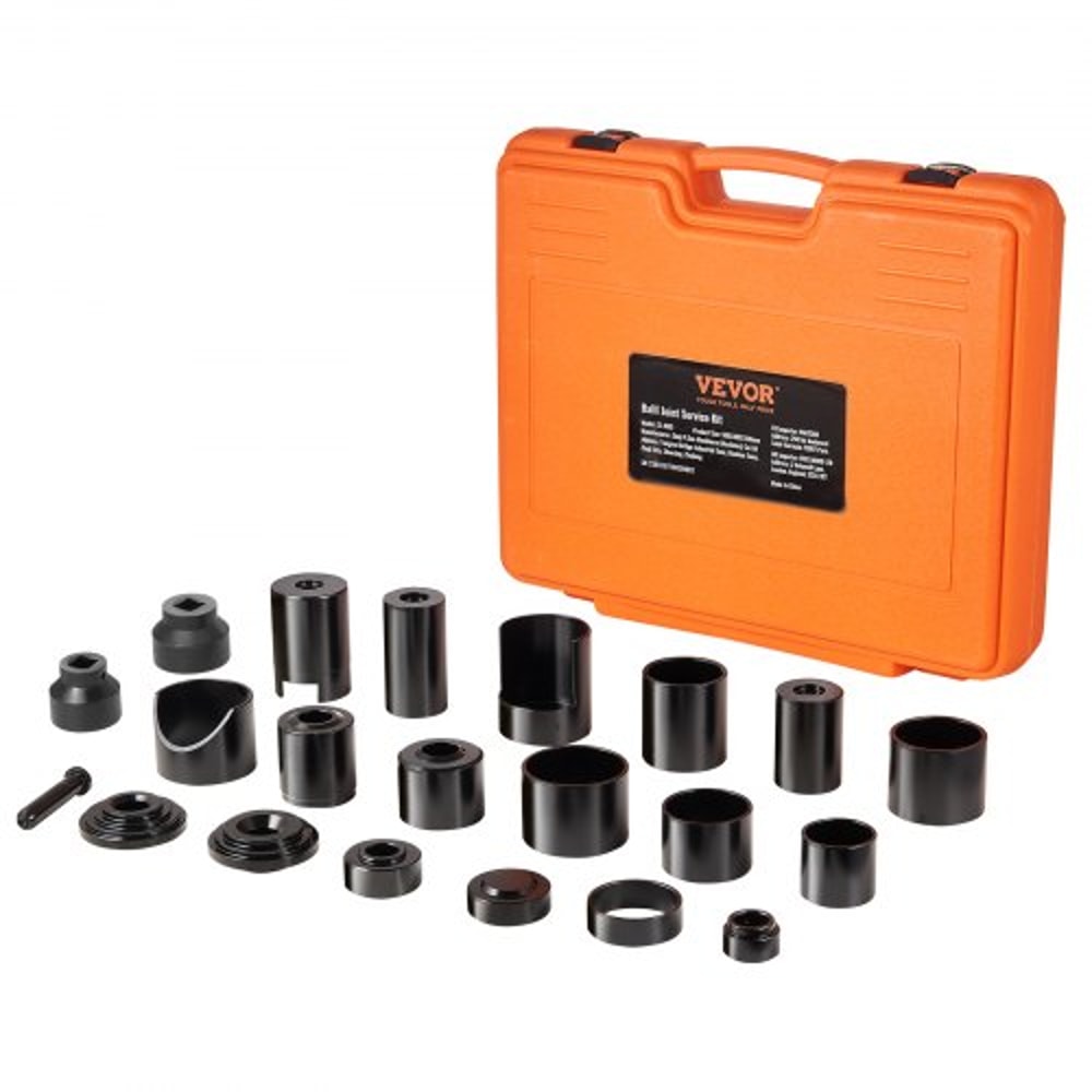 HeavyDuty Ball Joint Press Kit 23 Pcs Automotive Repair Tools For 2WD 4WD Cars 10