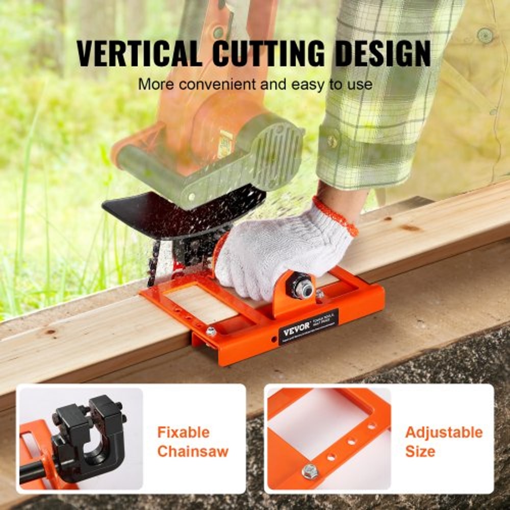 Precision Chainsaw Mill Attachment Vertical Lumber Cutting Guide For Portable Timber Milling 4