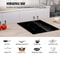 Built In 2 Burner Glass Radiant Electric Cooktop With Touch Control 2