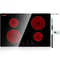 Premium Built In Electric Cooktop 4 Burners With Touch Controls Timer 0