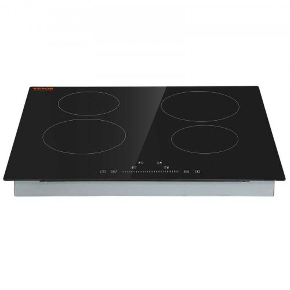 Premium Built In Electric Cooktop 4 Burners With Touch Controls Timer 8