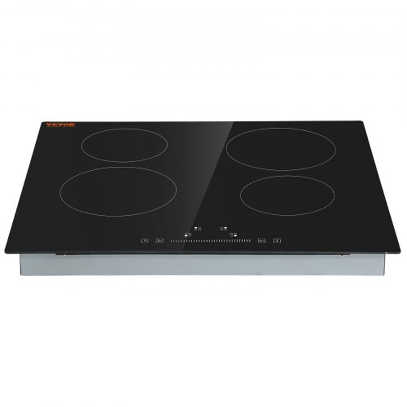 Premium Built In Electric Cooktop 4 Burners With Touch Controls Timer 8