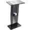 Premium Clear Acrylic Podium Stand With Wide Reading Surface 0