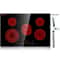 Built In Electric Cooktop With 5 Burners And Sensor Touch Controls 0