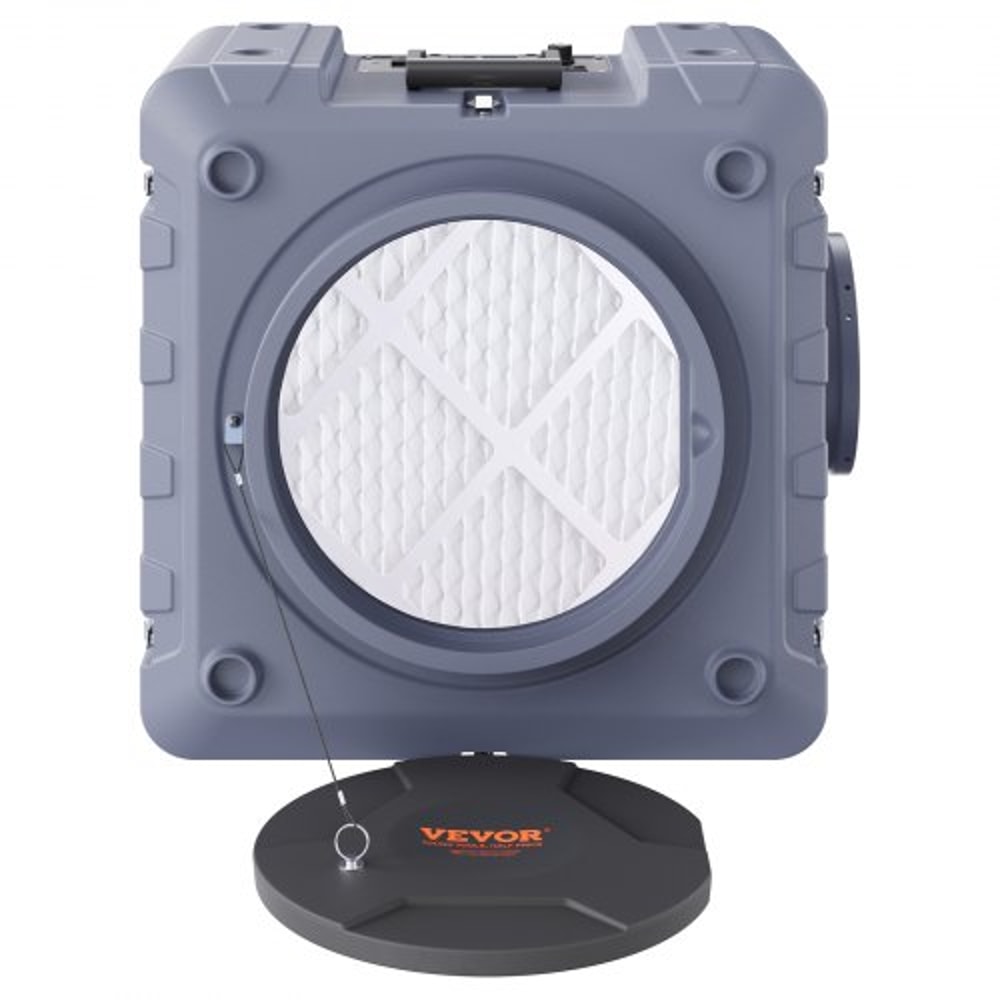 550 CFM Air Scrubber With 3 Stage HEPA Filtration Portable Negative Air Machine 9