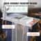 Clear Acrylic Podium Stand With Wide Desktop Storage Shelf 4